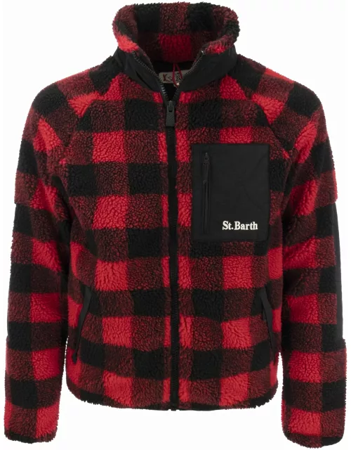 MC2 Saint Barth Sherpa Check 6151 - Jacket With Pocket