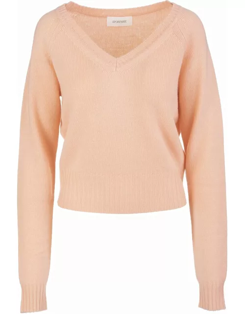 SportMax Pink Fatuo Sweater