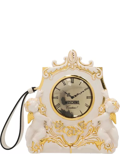 Moschino clock Clutch