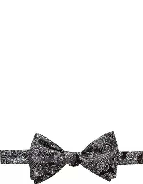 Paisley Self-Tie Silk Bow Tie