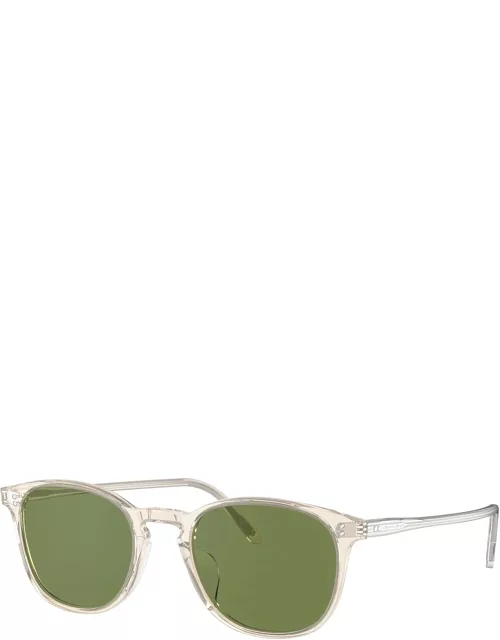 Men's Finley Vintage Round Acetate Sunglasse