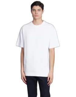 Massimo Alba Nevis T-shirt In White Cotton