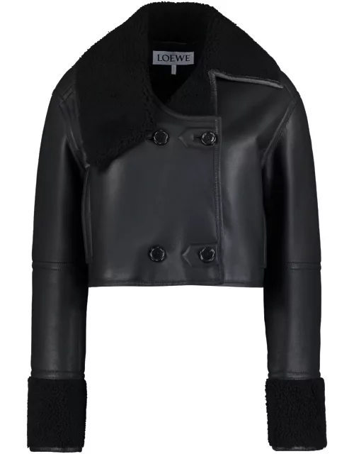 Loewe Deconstructed Leather Jacket