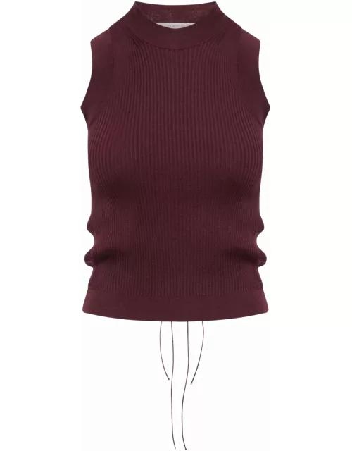 Cecilie Bahnsen Ishanvi Tank Top Tank Top With Open Back