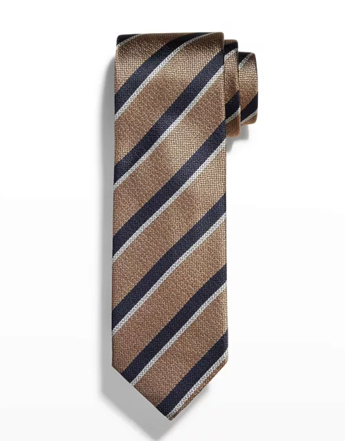 Men's Silk Stripe Tie