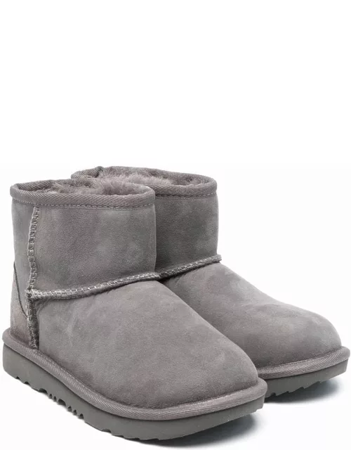 UGG Grey Wool Ankle Boot