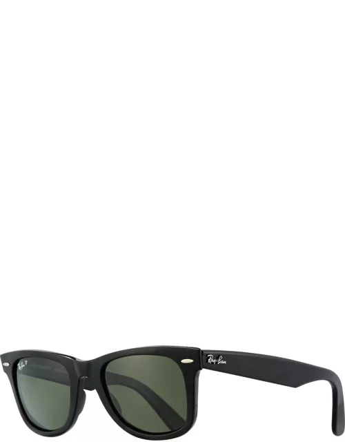 Polarized Classic Wayfarer Sunglasses, 50M
