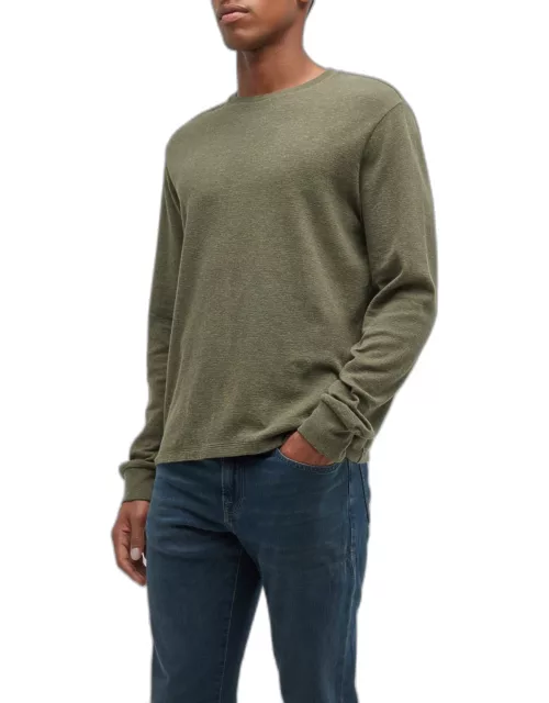 Men's Duo Fold Cotton Crew Sweater