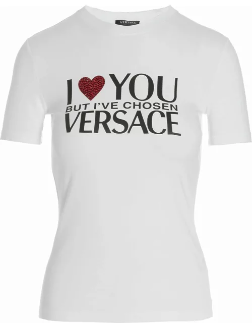 Versace i Love You T-shirt