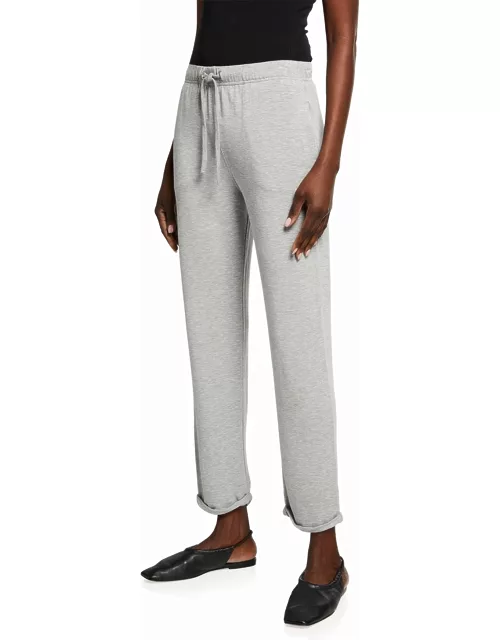 French Terry Cuffed Drawstring Pant