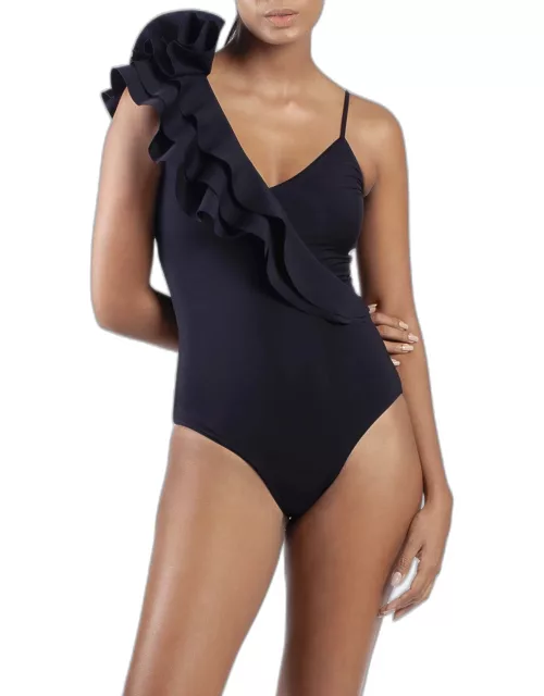 Noor Ruffle One-Piece Swimsuit