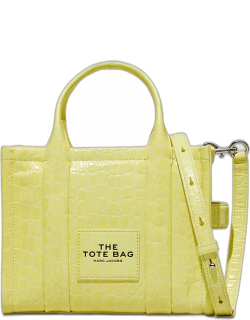 The Croc-Embossed Mini Tote Bag