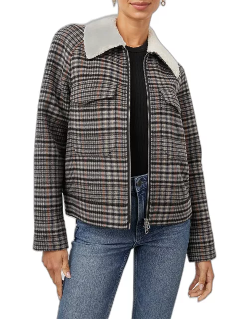 Cheyenne Plaid Wool Jacket