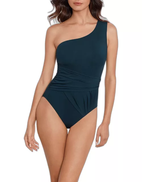 Nessa Asymmetric One-Piece Swimsuit