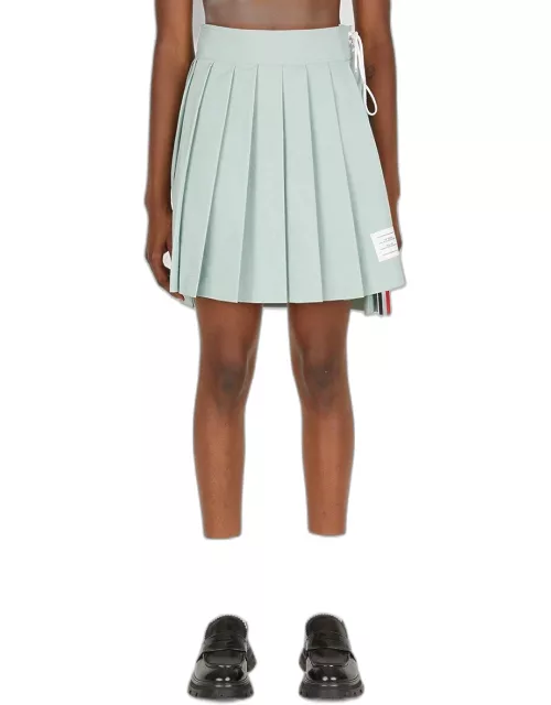 Thom Browne Striped Pleated Mini Skirt