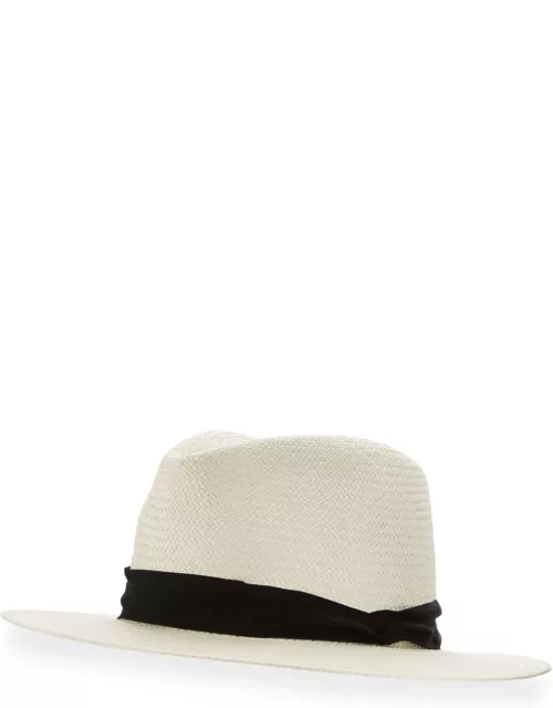 Panama Straw Hat, White