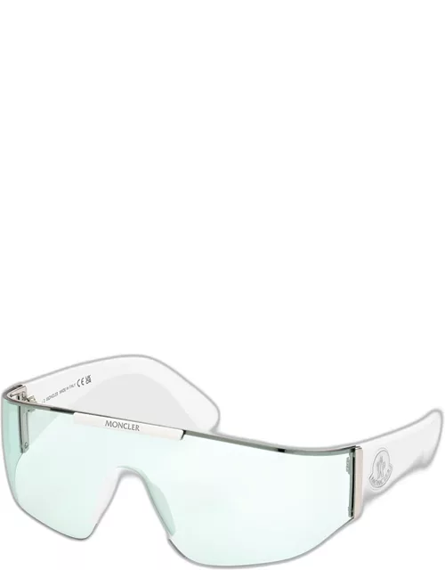 Ombrate Metal Shield Sunglasse