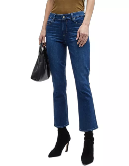 Shelby Low-Rise Crop Flared Jean