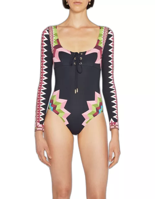 Sunset Placee One-Piece Swimsuit