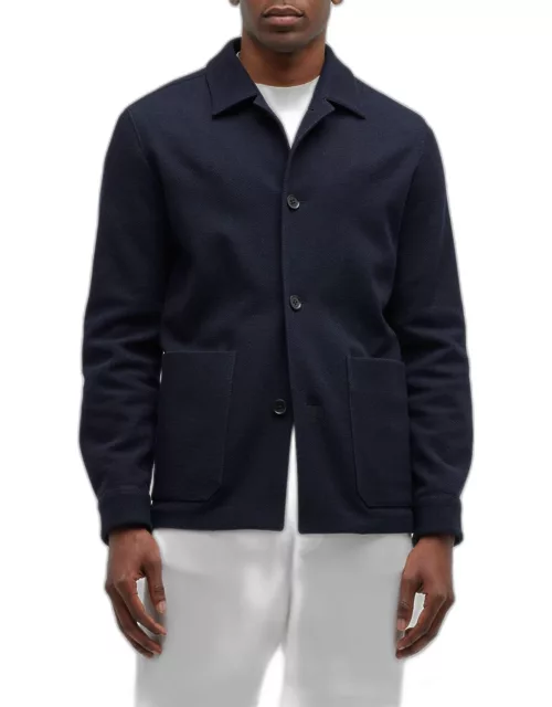 Men's Wool-Cotton Chore Jacket