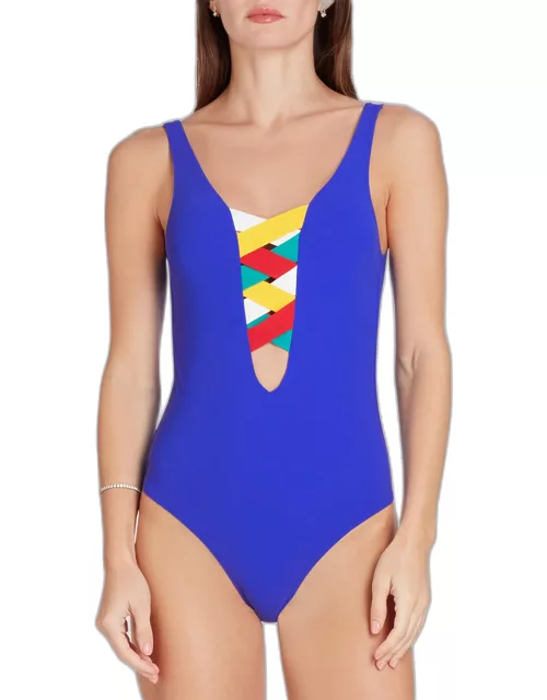 St Martin Bandage One-Piece Swimsuit