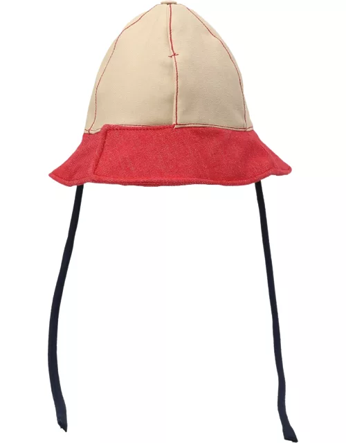 Sunnei Multicolor Denim Bucket Hat
