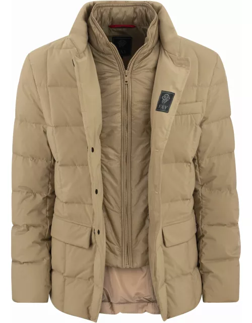 Fay Double Front Down Jacket