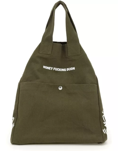 Honey Fucking Dijon Keith Haring Maxi Tote Bag