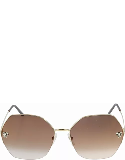 Cartier Eyewear Geometric Sunglasse