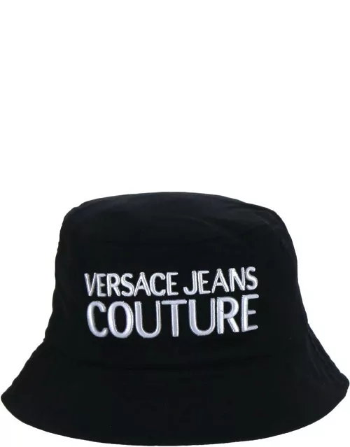 Versace Jeans Couture Embroidered Bucket Hat