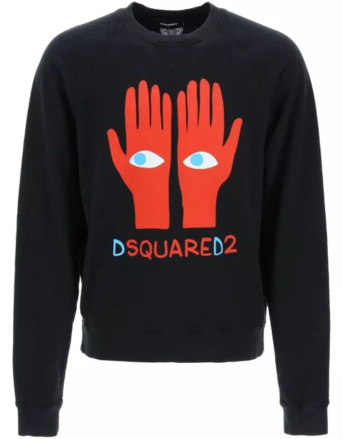 Dsquared2 Eyes On Hand Sweatshirt