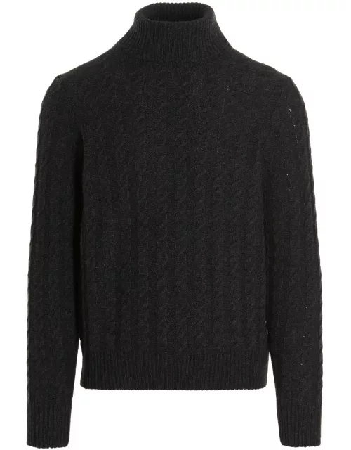Zanone Aran Cable Sweater