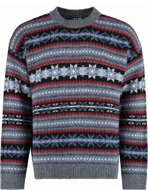 Woolrich Virgin Wool Crew-neck Sweater