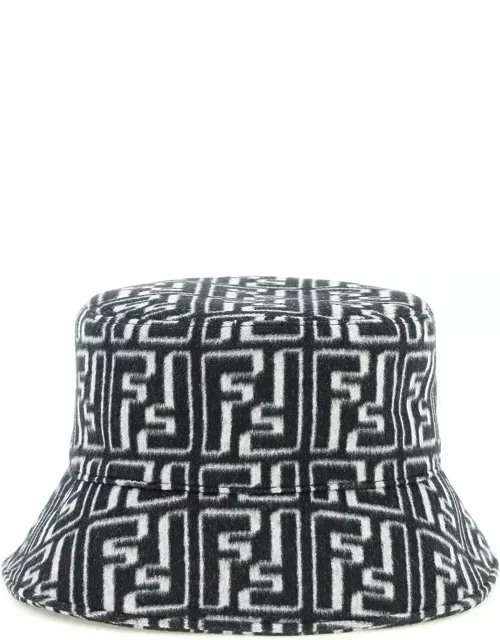 Fendi Jacquard Wool Bucket Hat
