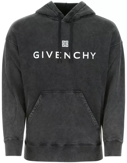 Givenchy Charcoal Cotton Sweatshirt