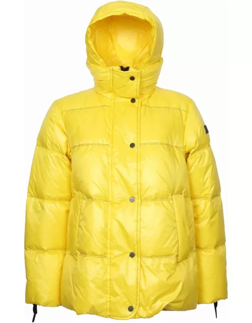 Peuterey Bigelow Jacket In Acid Yellow Nylon