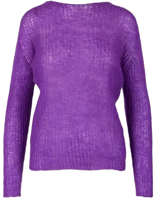 Pink Memories Womens Violet Sweater
