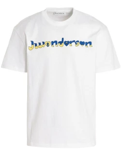 J.W. Anderson X Run Hany Logo Printed T-shirt