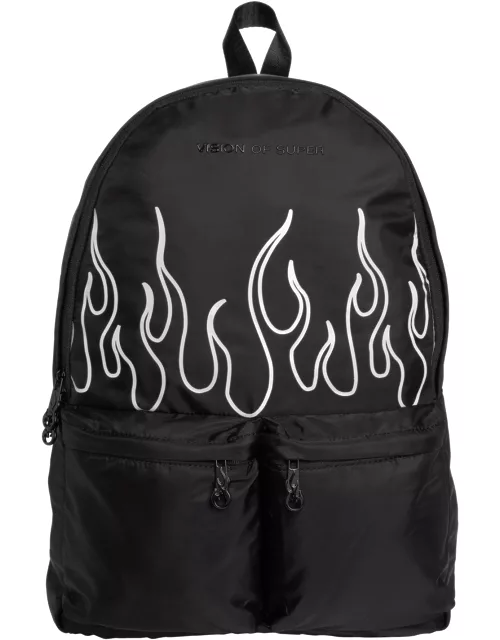 Flames Backpack