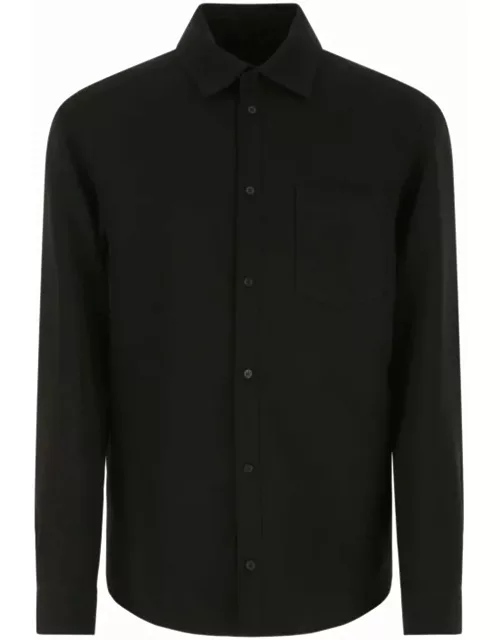 BALENCIAGA Wool Blend Shirt Black