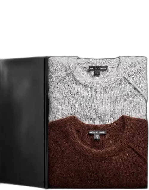 Men'S Mid Gauge Cashmere Sweatshirt Gift Set