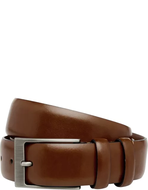 JoS. A. Bank Men's Leather Belt - Long, Cognac