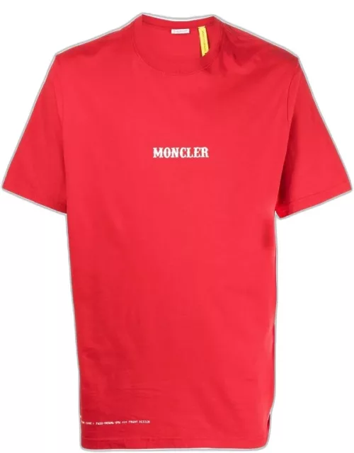 MONCLER GENIUS X 7 MONCLER FRGMT HIROSHI FUJIWARA Circus S/S T-Shirt Red