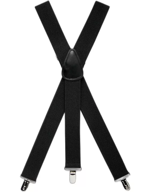 JoS. A. Bank Men's Suspenders, Black, One