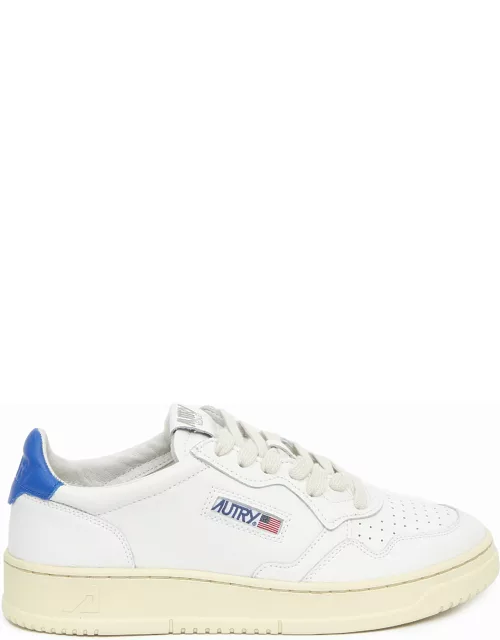 Medalist white and blue sneaker