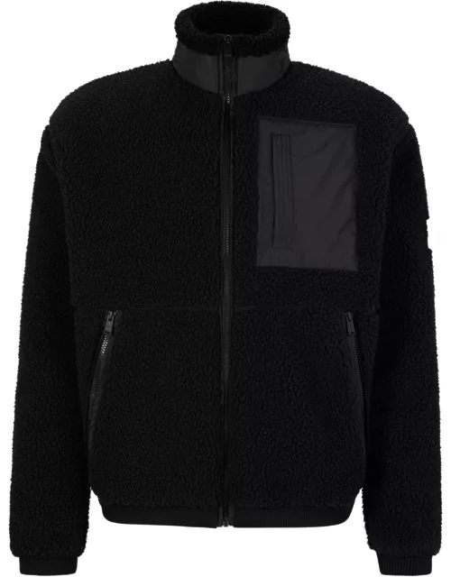 BOSS Zip-up Sweatshirt Black