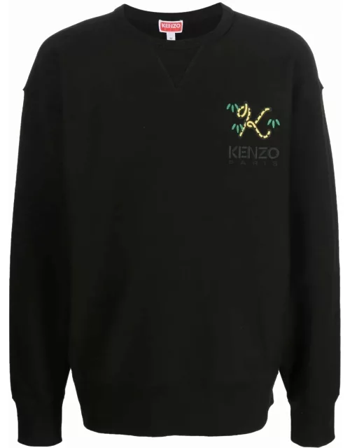 KENZO Tiger Tail K Sweatshirt Black