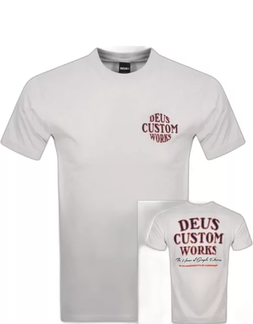 Deus Ex Machina Works T Shirt White