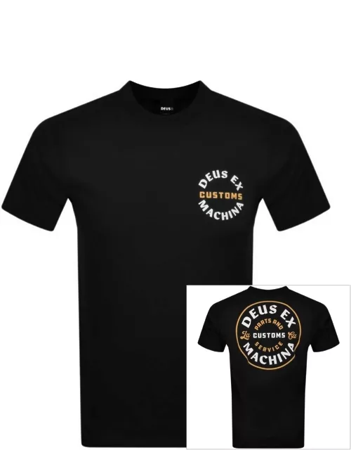 Deus Ex Machina Eclipse T Shirt Black
