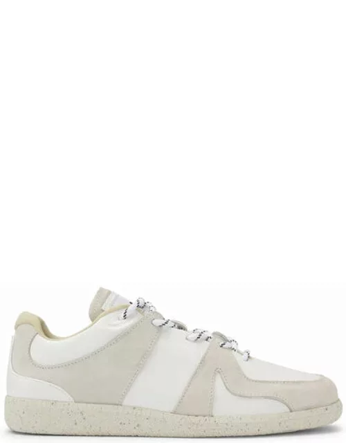 GANNI VEGEA Retro Sneakers in White Responsible